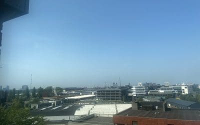 Amsterdam: the sky is white instead of blue (but more blue than white on the two photo’s)